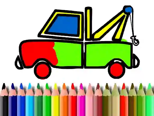 Igra Back To School: Truck Coloring spletu