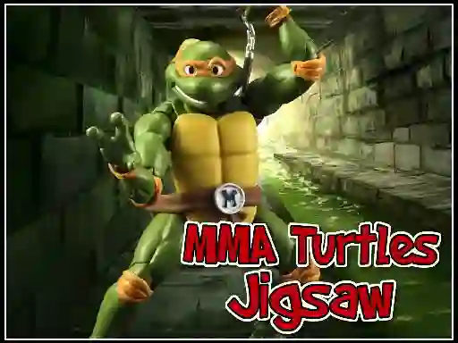 Igra MMA Turtles Jigsaw spletu