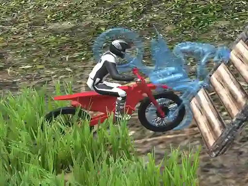 Igra BikeTrial Forest Road 2022 spletu