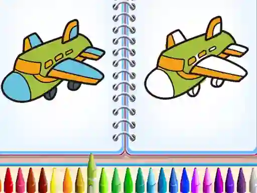 Igra Aero Coloring Books spletu