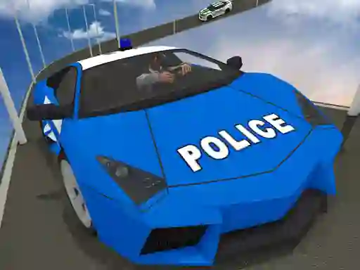 Igra Impossible Police Car Track spletu