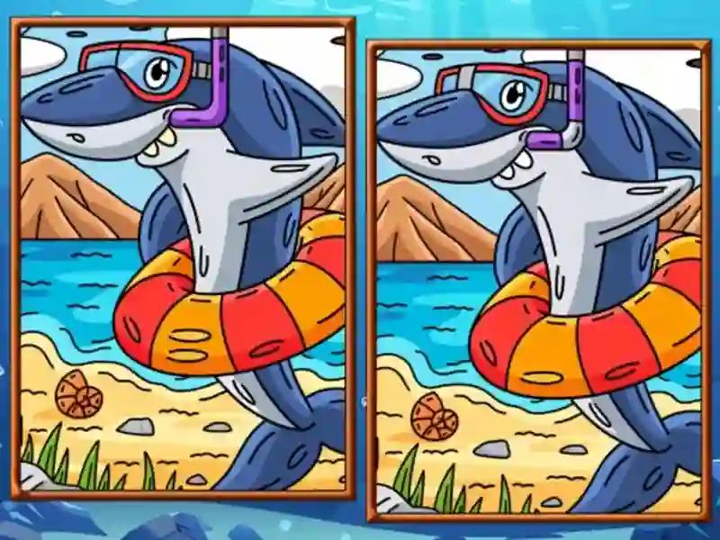 Igra Marine Spot the Difference spletu