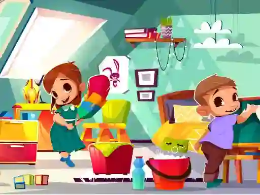 Igra Kindergarten Spot The Differences spletu