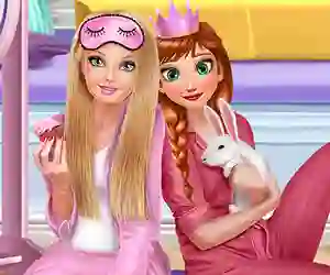 Igra Princesses Pj Party spletu