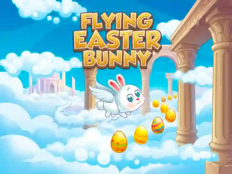Igra Flying Easter Bunny spletu