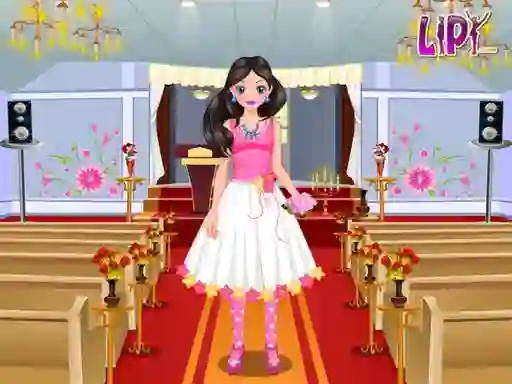 Igra Flower Girl Dress Up spletu