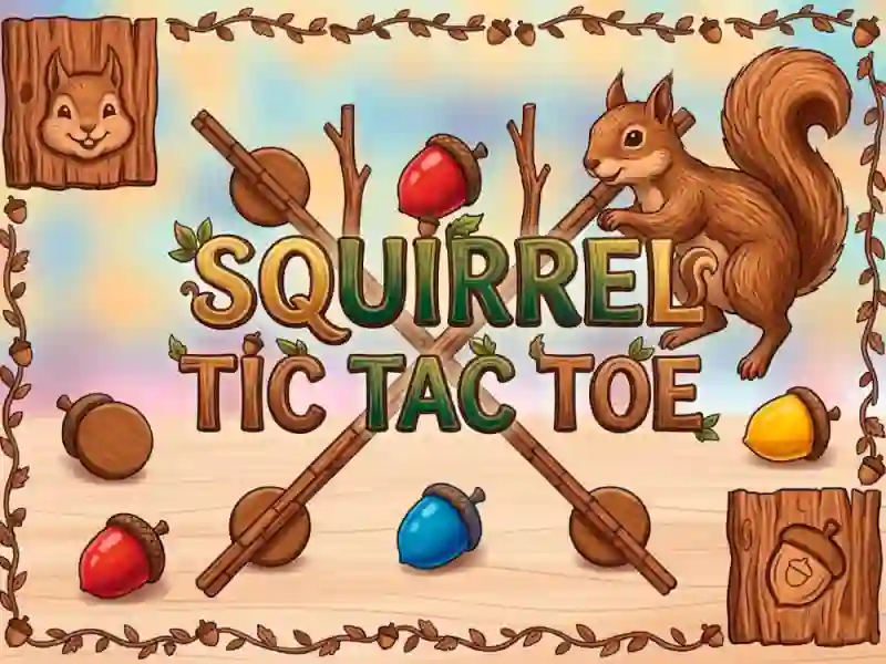 Igra Squirrel Tic Tac Toe spletu
