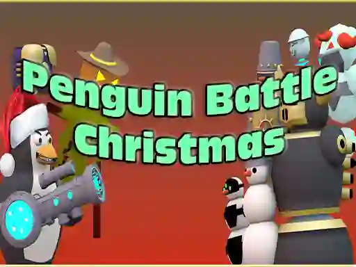 Igra Penguin Battle Christmas spletu