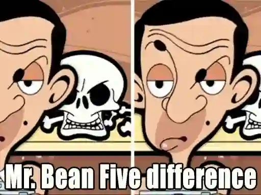 Igra Mr Bean Five Difference Challenge spletu