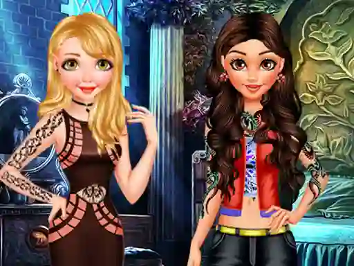 Igra Princess Bad Girls Makeover spletu