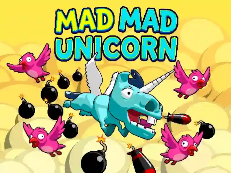 Igra Mad Mad Unicorn spletu