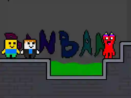 Igra NoobLox vs Garten 2 Player spletu