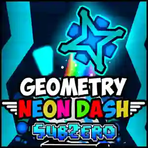 Igra Geometry Neon Dash subzero spletu