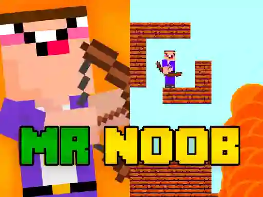 Igra Mr Noob vs Zombies spletu