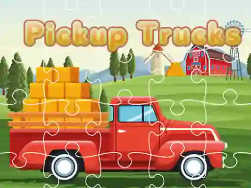 Igra Pickup Trucks Jigsaw spletu