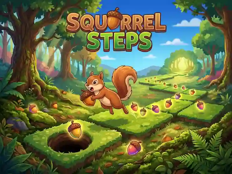 Igra Squirel Steps spletu
