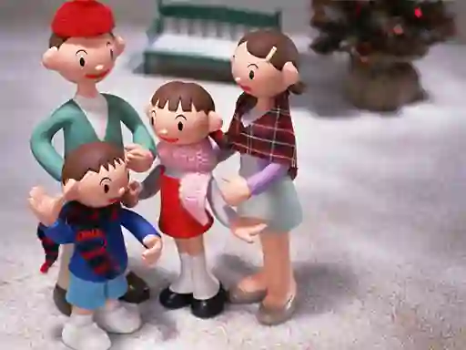 Igra Christmas Clay Doll Puzzle spletu
