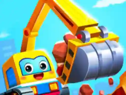 Igra Little Panda's truck Team spletu