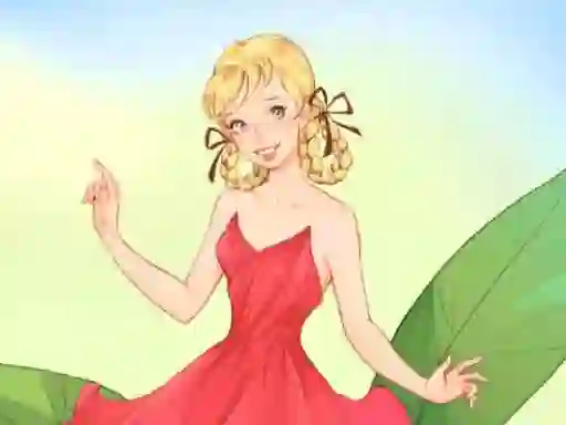 Igra Dress up Thumbelina spletu