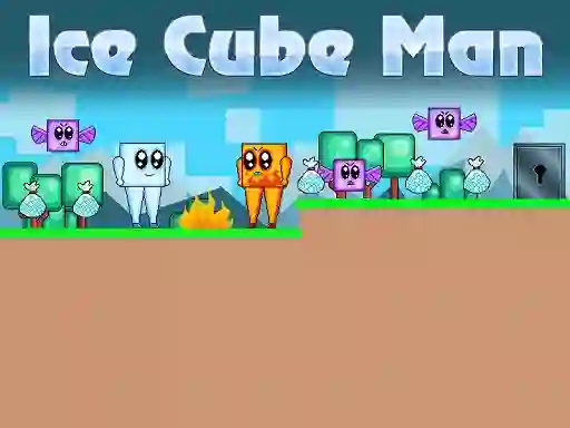 Igra Ice Cube Man spletu