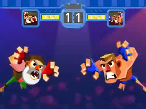 Igra Wrestling King spletu