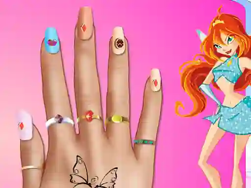 Igra Winx Nail Makeover spletu