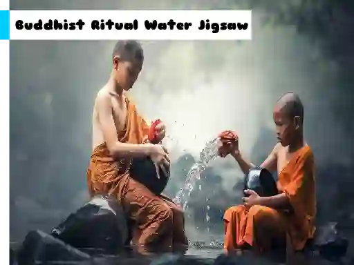 Igra Buddhist Ritual Water Jigsaw spletu