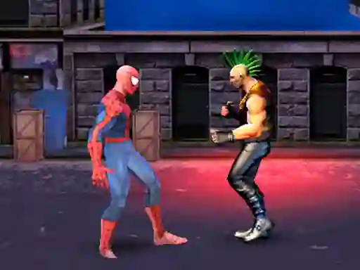Igra Spiderman: Street Fighter spletu