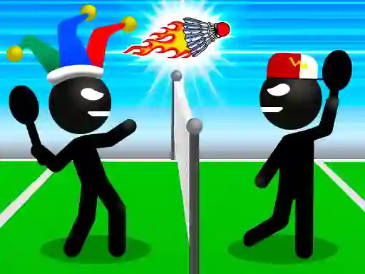 Igra Stickman Sports Badminton spletu