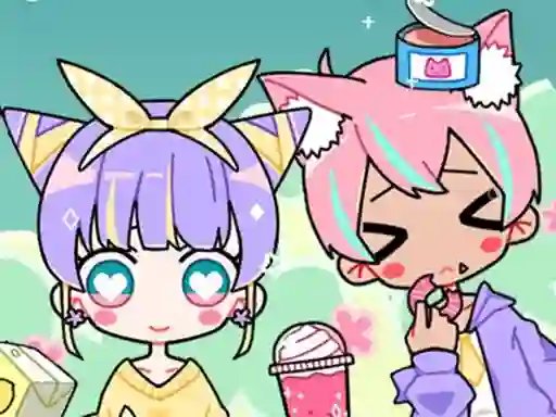 Igra Cute Girl Avatar Maker spletu