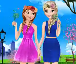 Igra Sisters Spring Day spletu
