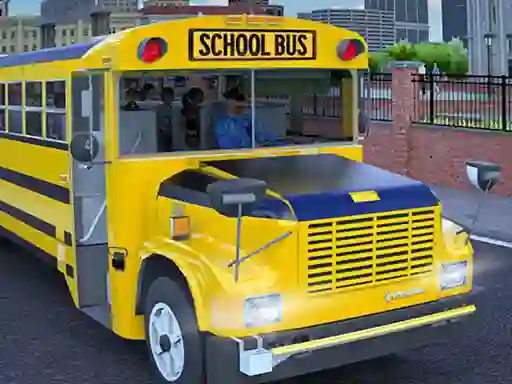 Igra School Bus Game Driving Sim spletu