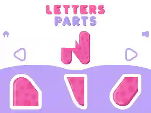 Igra Letters Parts spletu