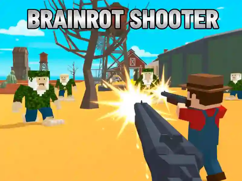 Igra Brainrot Shooter spletu
