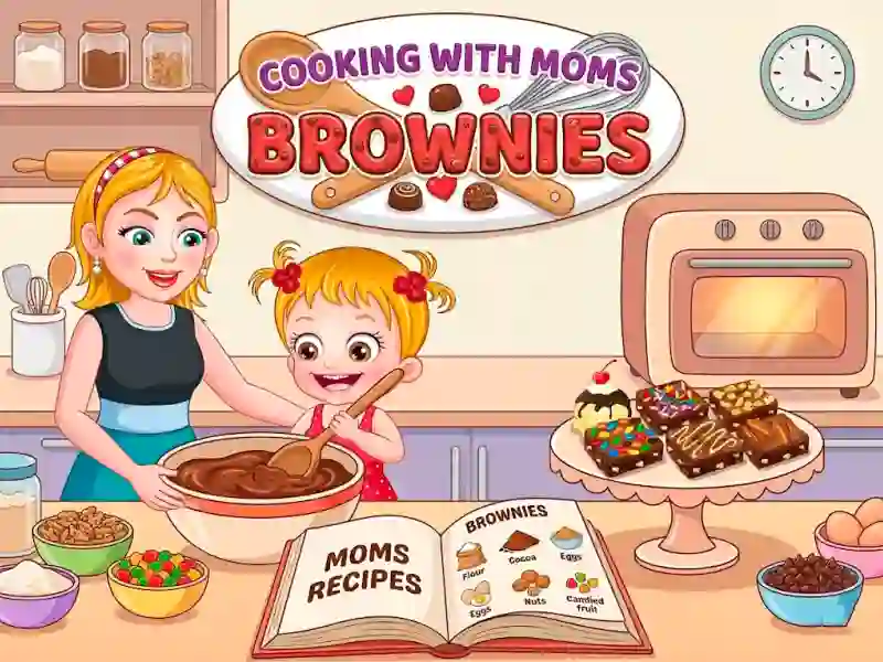 Igra Moms Recipes Brownies spletu