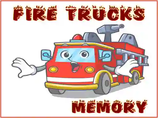 Igra Fire Trucks Memory spletu