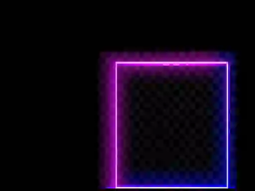 Igra Neon square Rush spletu