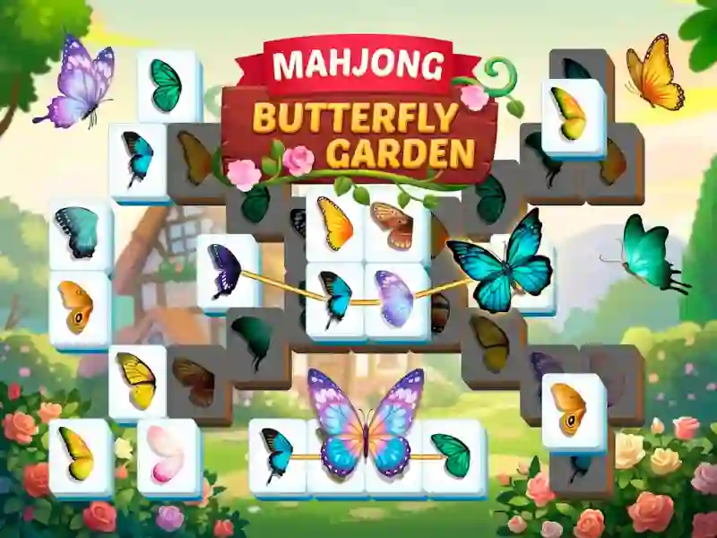 Igra Mahjong Butterfly Garden spletu