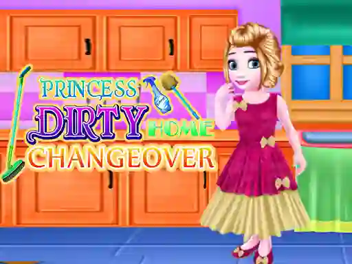 Igra Princess Dirty Home Changeover spletu