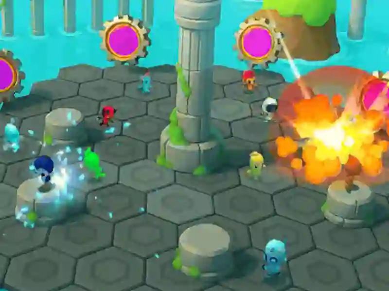 Igra Rumble Rush.io spletu