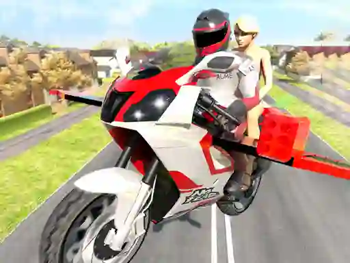 Igra Flying Motorbike Driving Simulator spletu