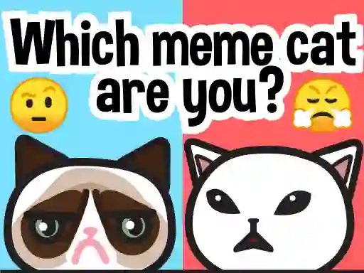 Igra Which Meme Cat Are You? spletu