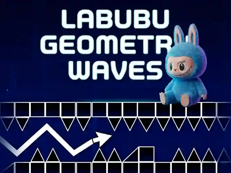 Igra Labubu Geometry Waves spletu