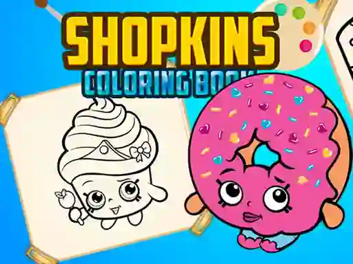 Igra Shopkins Coloring Book spletu