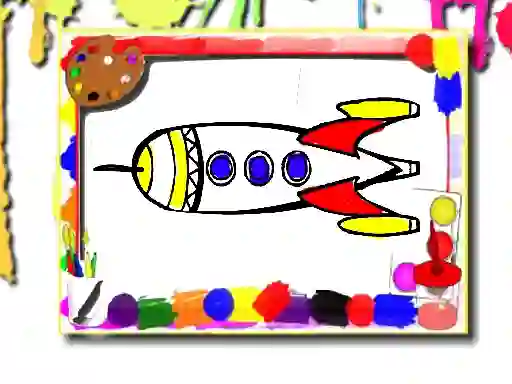 Igra Rockets Coloring Book spletu