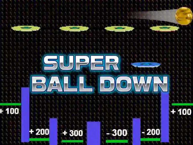 Igra Super Ball Down spletu
