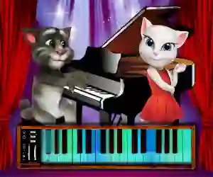 Igra Talking Tom Piano Time spletu