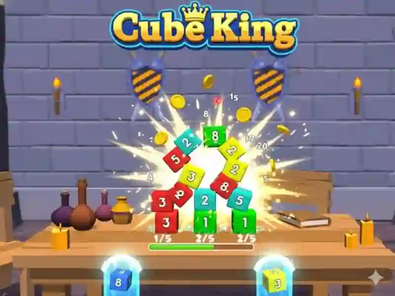 Igra Cubes King spletu