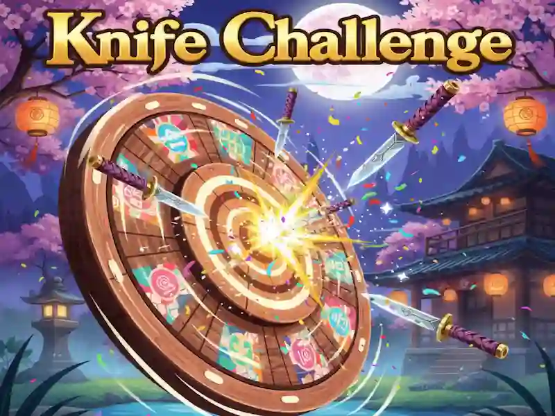 Igra Knife Challenge spletu