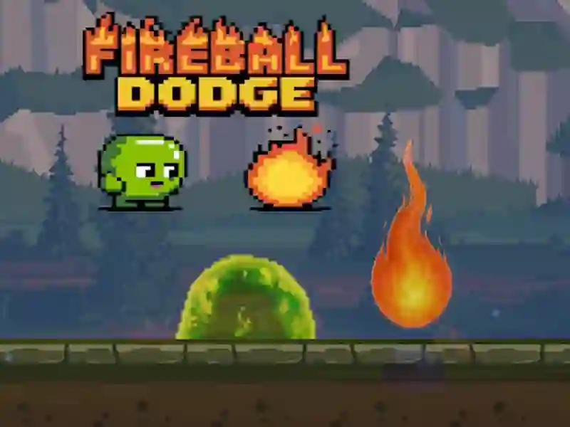 Igra Fireball Dodge spletu